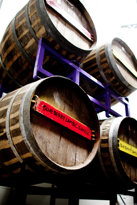 Three Floyds Blueberry Lambic Barrels