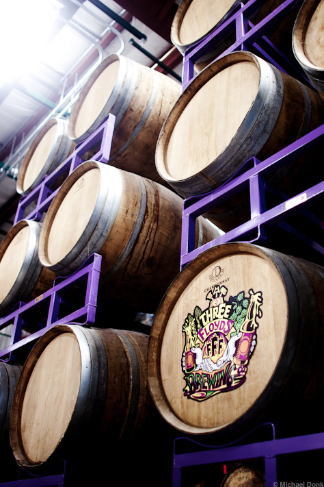 Three Floyds Wine Barrels