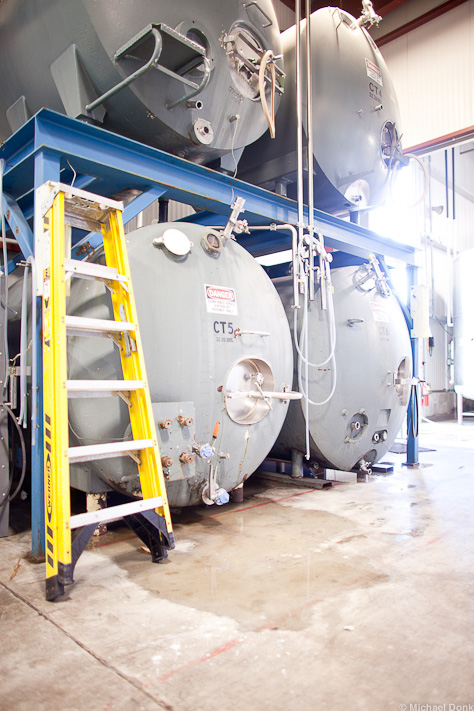 Allagash Fermentation Tanks
