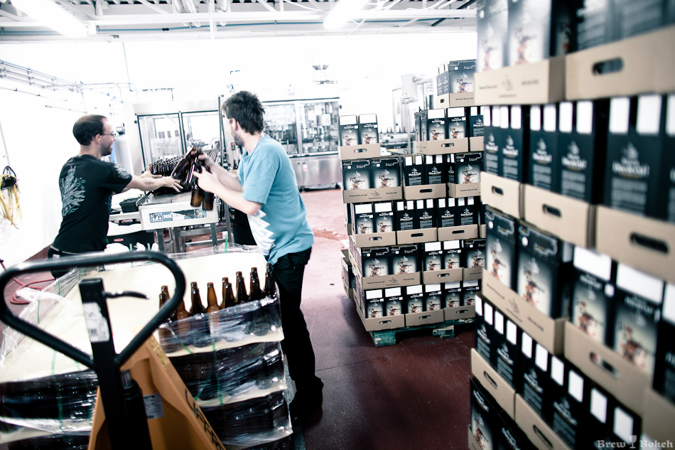 Dieu Du Ciel! Bottling Line