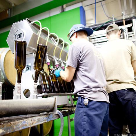 Jolly Pumpkin Bottling Station