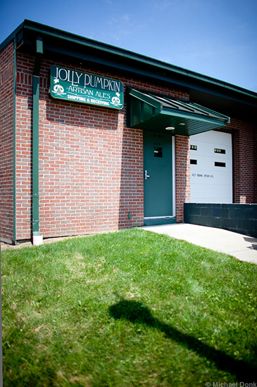 Jolly Pumpkin Shipping Entrance