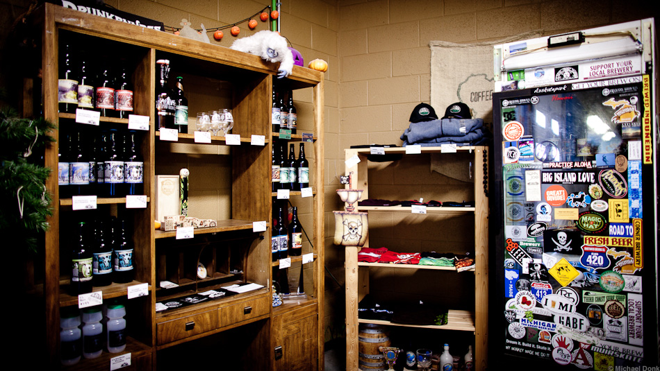 Jolly Pumpkin Retail Area