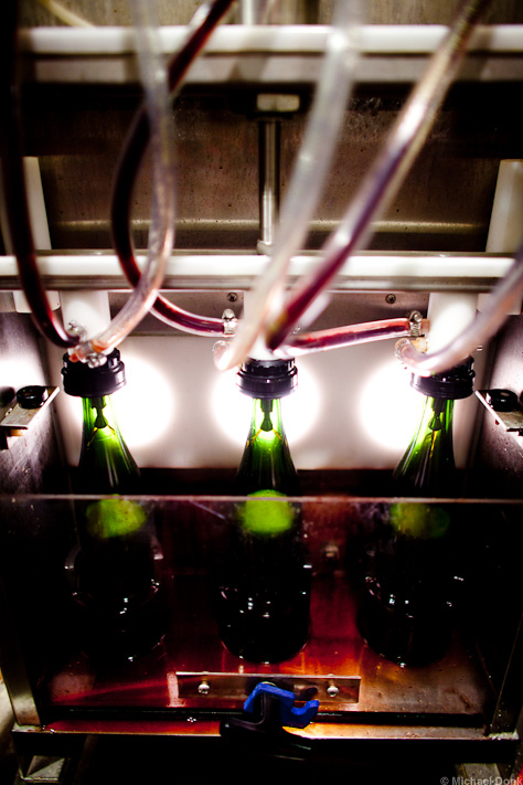 Kuhnhenn Blueberry Eisbock Bottle Filling