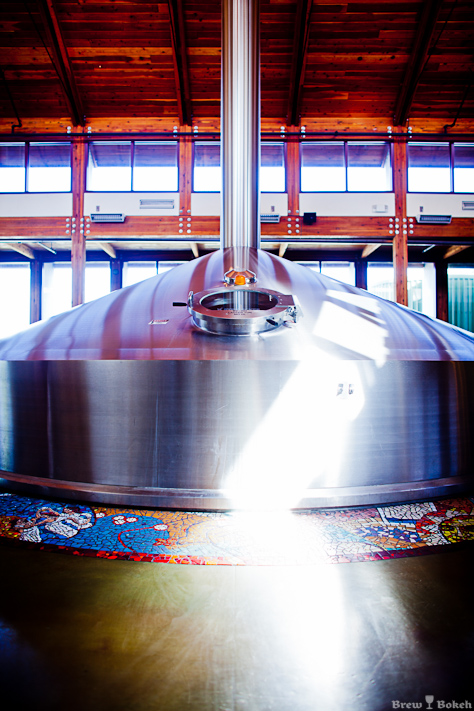 New Belgium Main Brewhouse