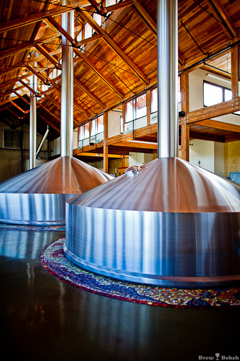 New Belgium Main Brewhouse (Above)