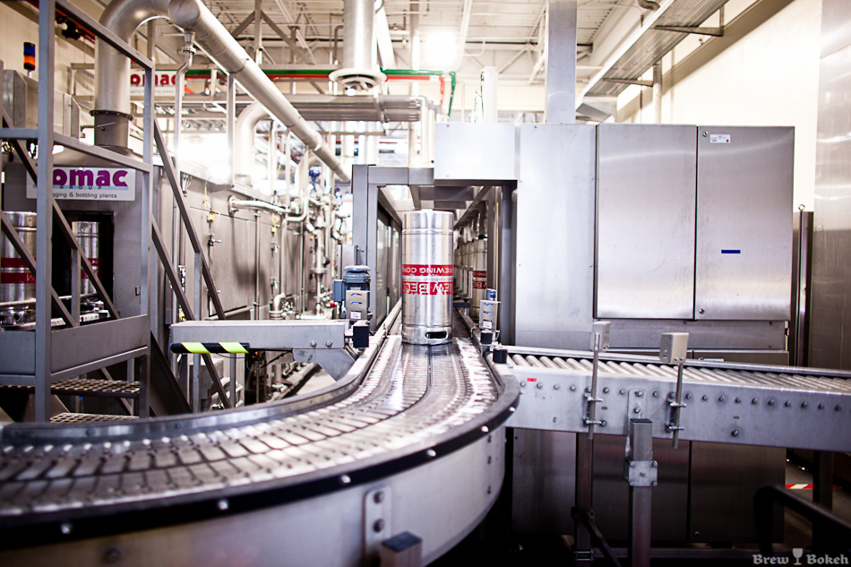 New Belgium Kegging Line
