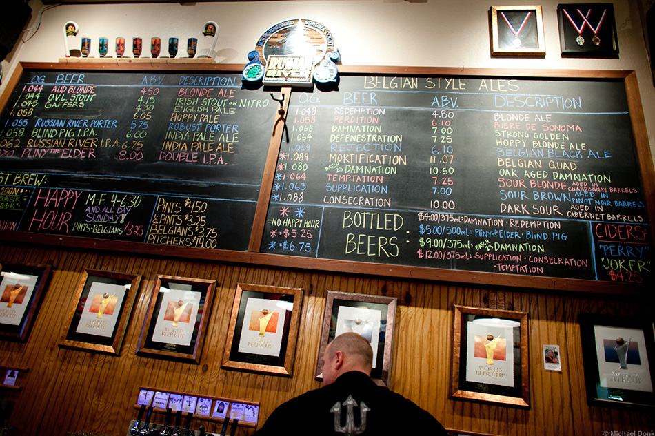 Russian River Tap List