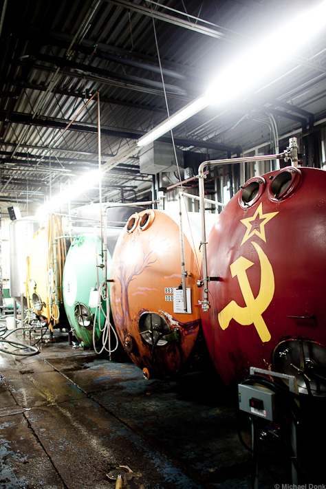 Smuttynose Original Fermentation Tanks