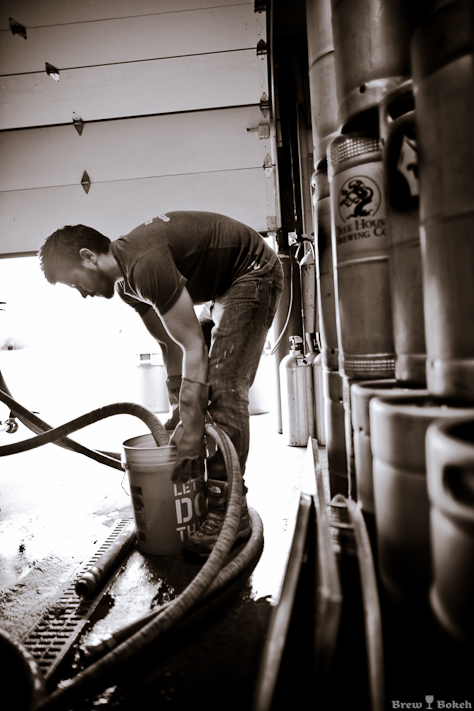 Transfering Mash to Kettle